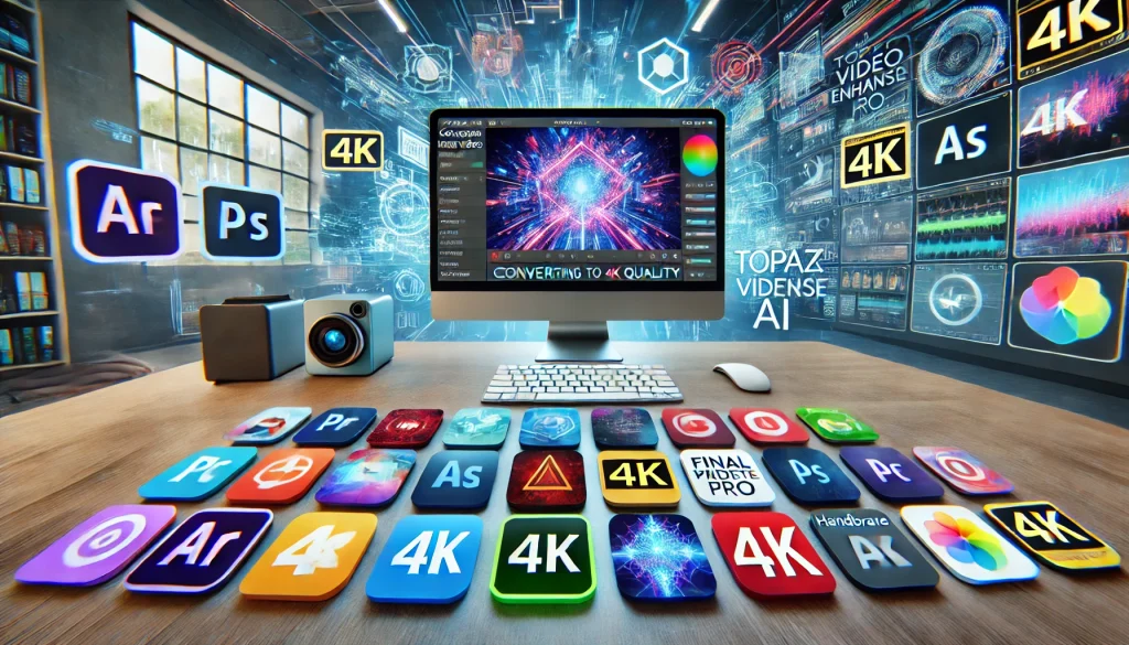 Best Apps for Converting Low-Quality Video to 4K Quality