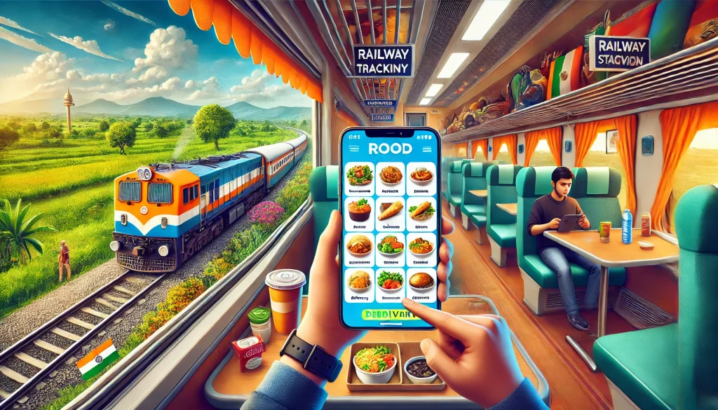 Mobile App to Order Food During Train Travel in India