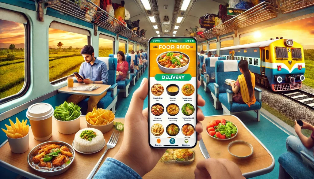 Mobile App to Order Food During Train Travel in India