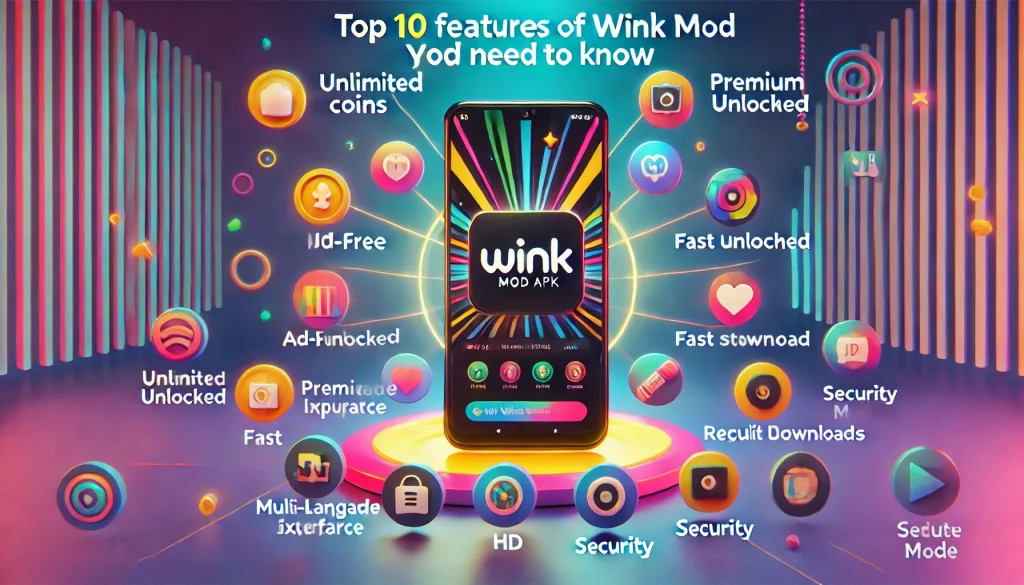 Top 10 Features of Wink Mod APK