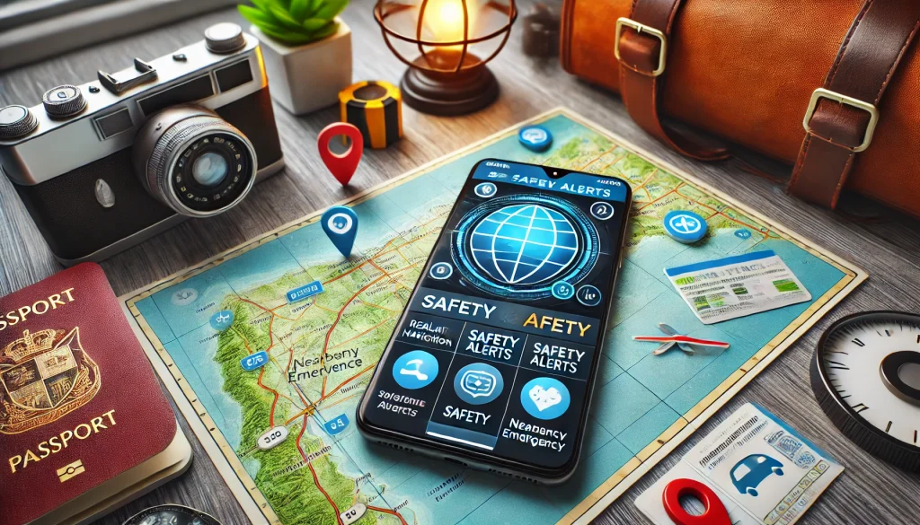 Enhancing Travel Safety with an Innovative Map App